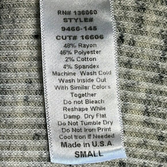 Project Social T Sweater Dress, Soft Ribbed Knit Turtleneck, Gray, Small - Picture 9 of 10